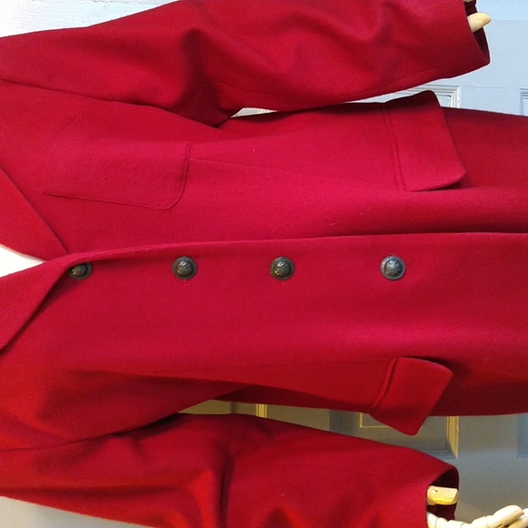 Norton McNaughton Wool Peacoat EUC (14) - Picture 3 of 12